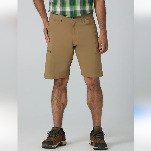 RT‎ Outdoors Hiking Shorts Cargo Pockets Activewear Casual Beige Size Unknown - Picture 1 of 7